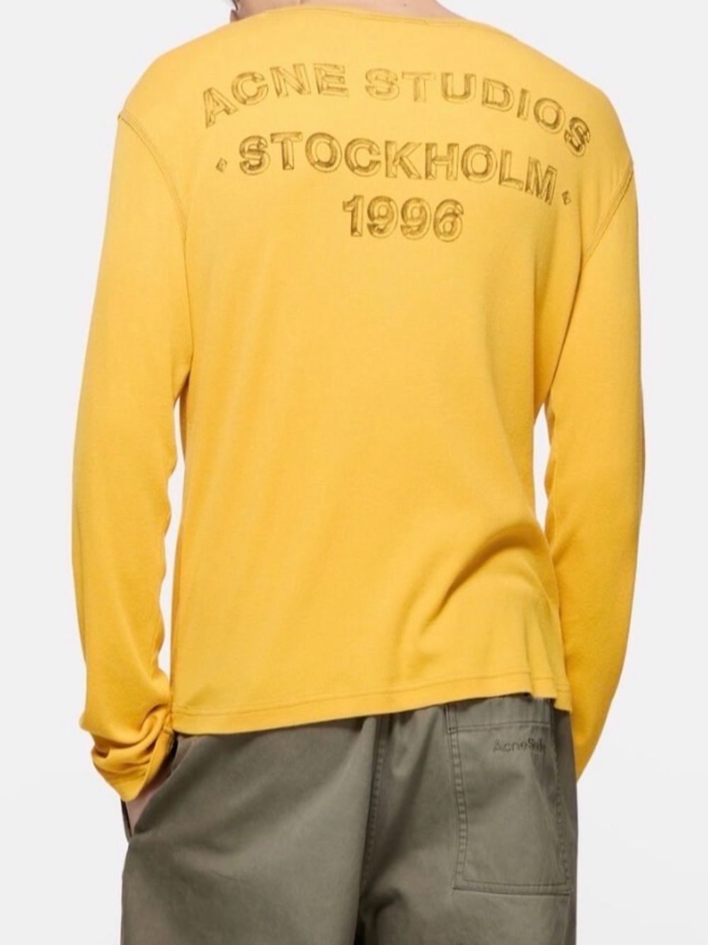 AC NE Mustard Logo Shirt